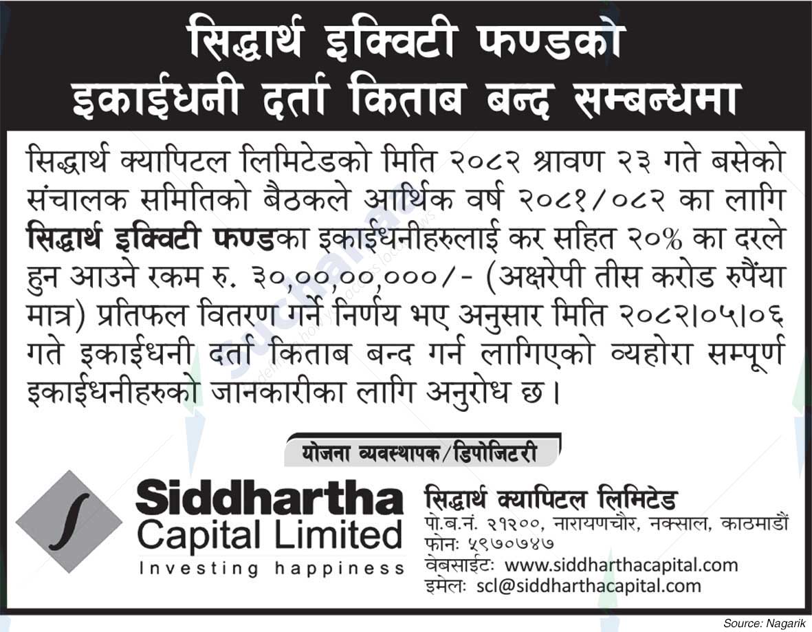 Siddhartha Bank Limited