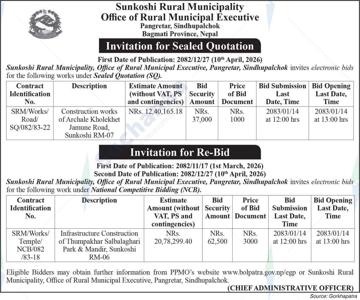 Sunkoshi Rural Municipality
