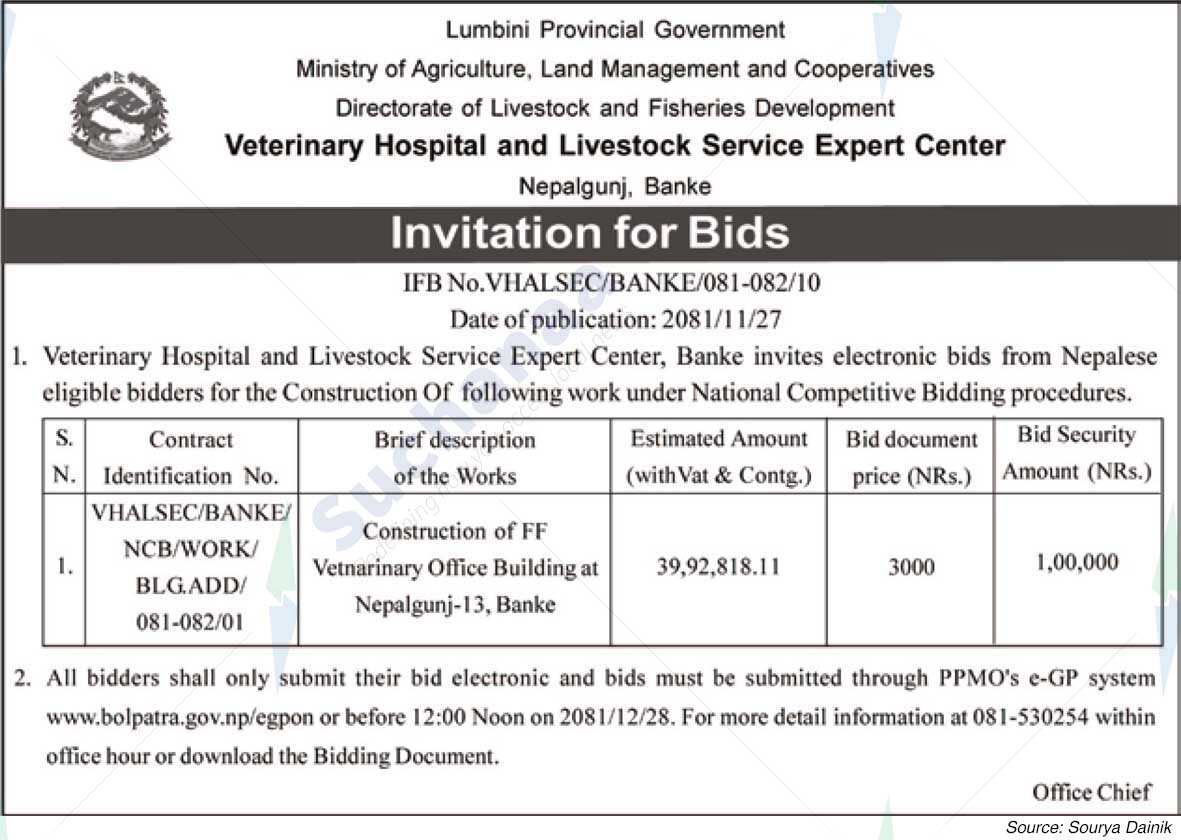 Veterinary Hospital and Livestock Service Expert Center