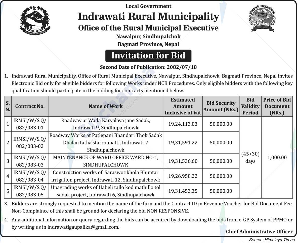 Indrawati Rural Municipality