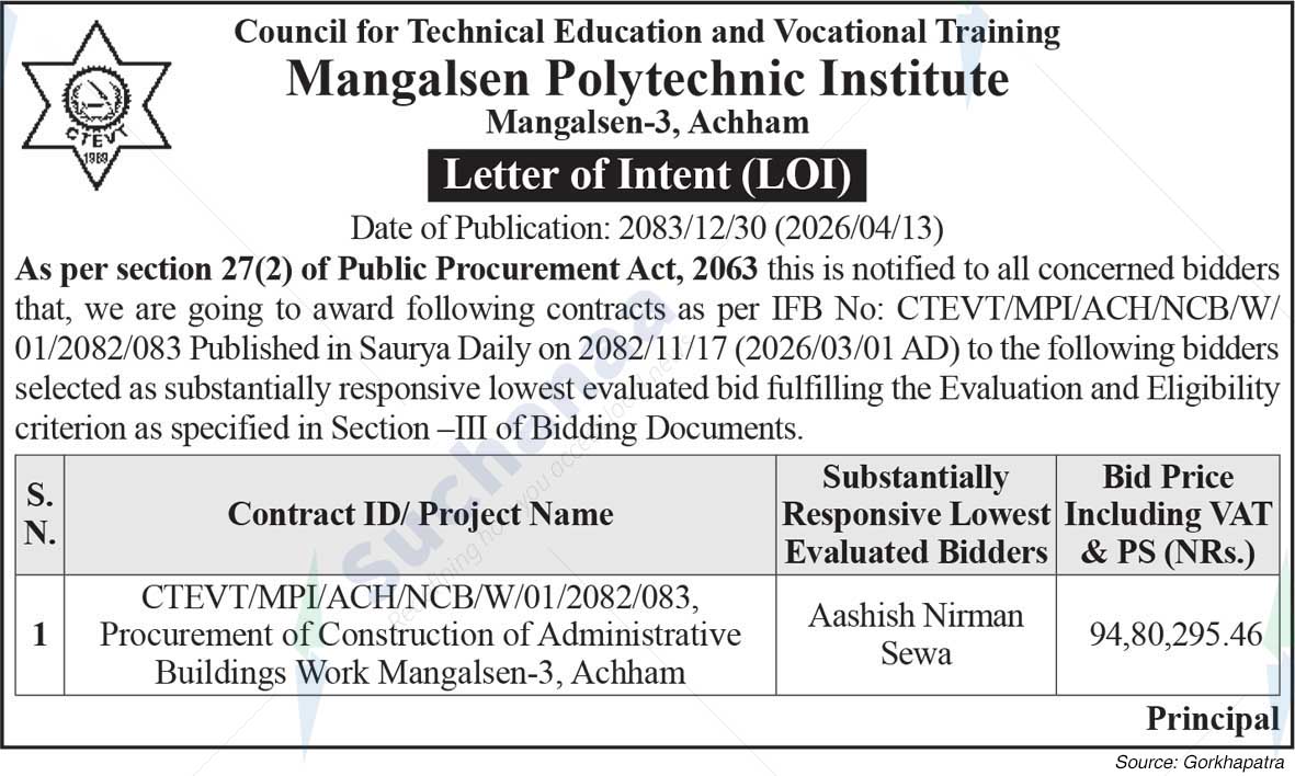 Mangalsen Polytechnic Institute (MPI)