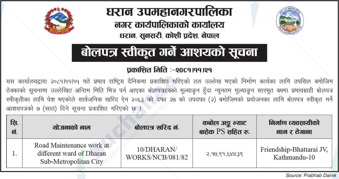 Dharan Sub-Metropolitan City