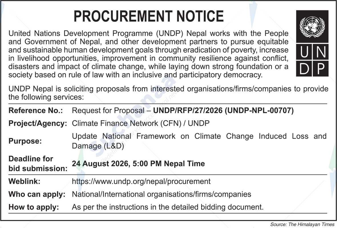 United Nations Development Programme (UNDP)