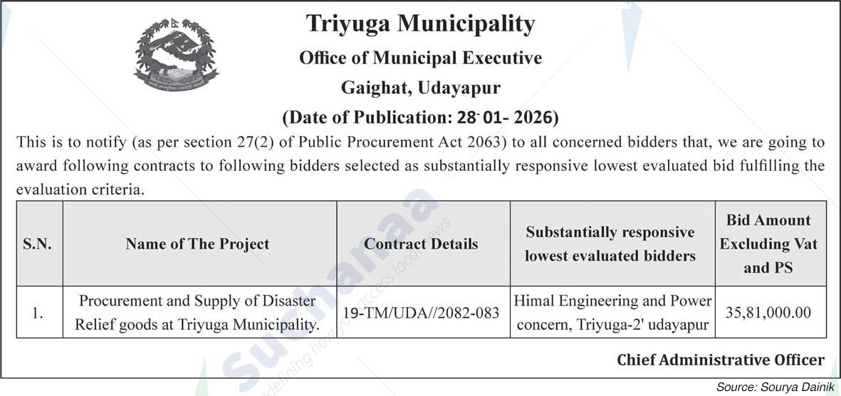 Triyuga Municipality
