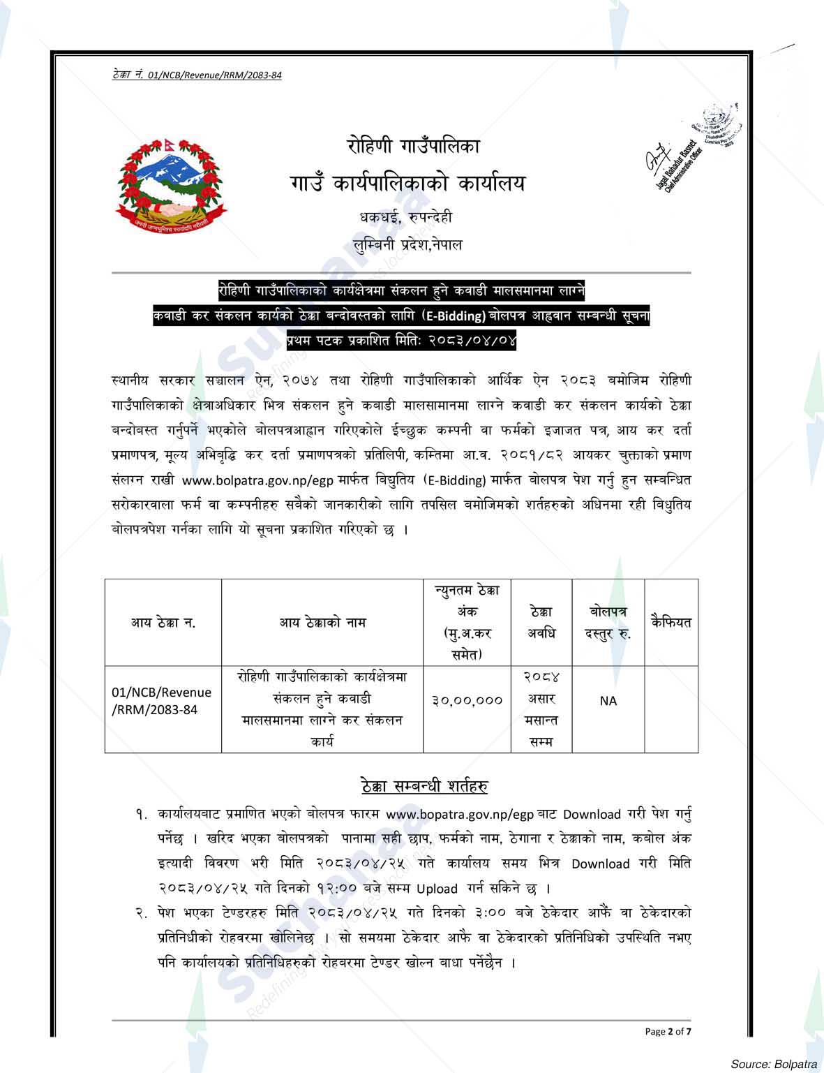 Rohini Rural Municipality