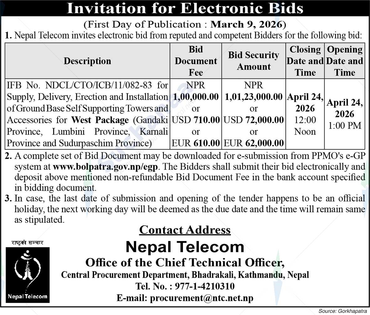 Nepal Doorsanchar Company Limited (NTC)