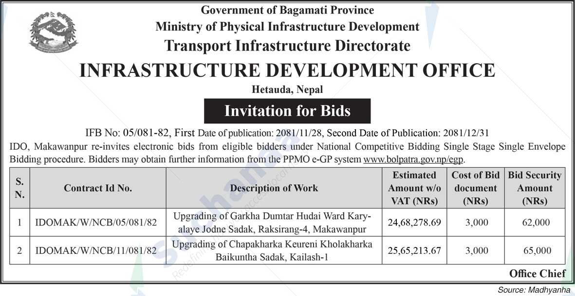 Infrastructure Development Office