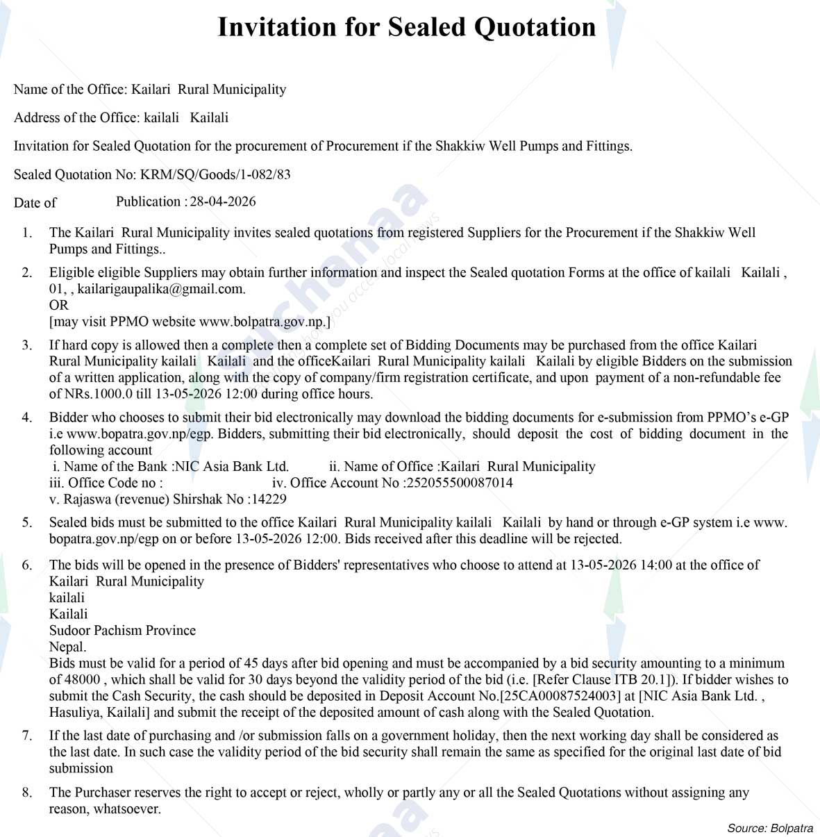 Kailari Rural Municipality