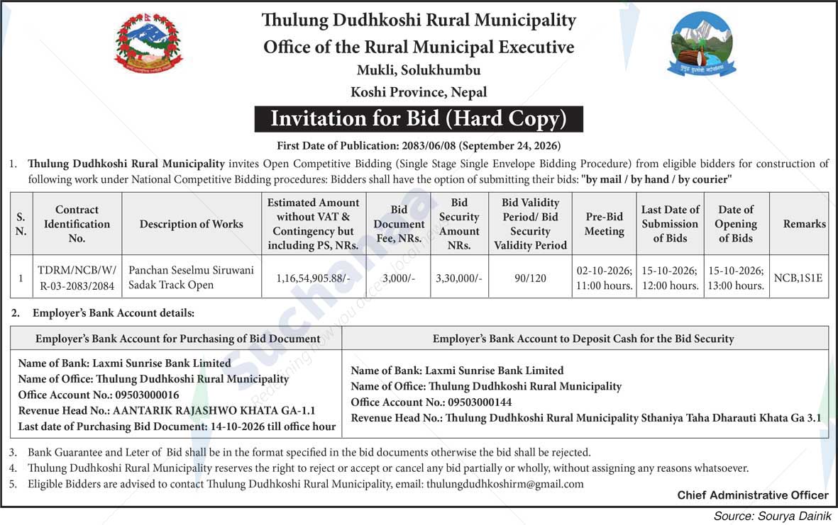Thulung Dudhkoshi Rural Municipality