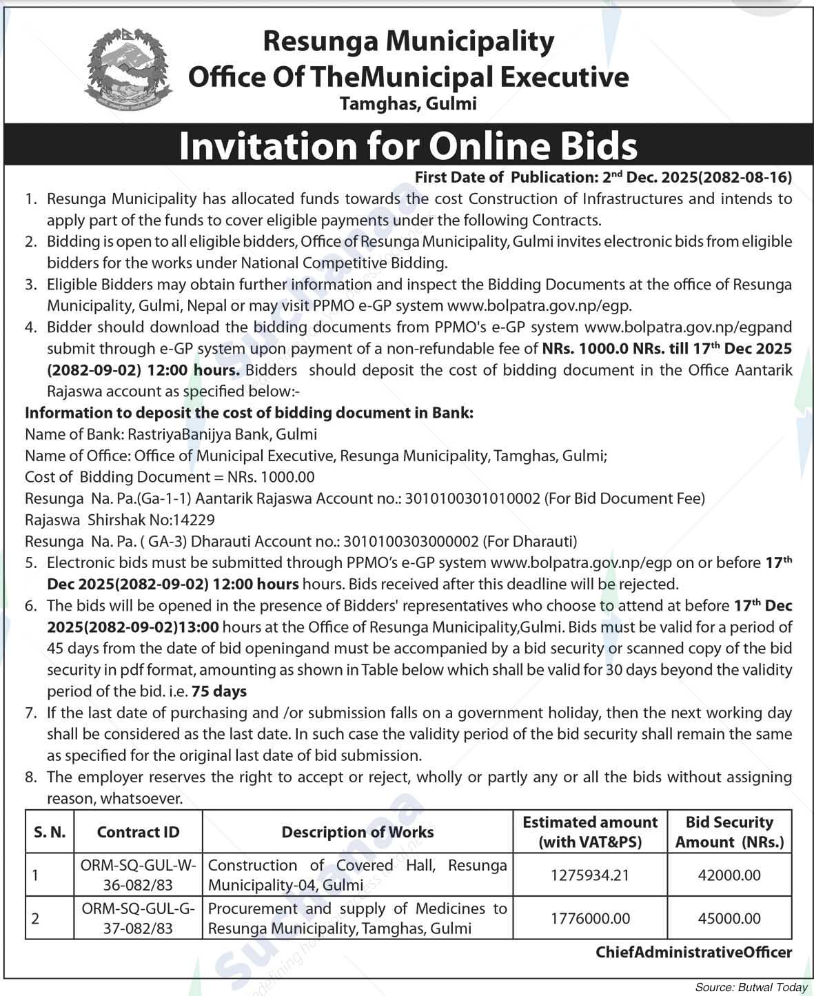 Resunga Municipality