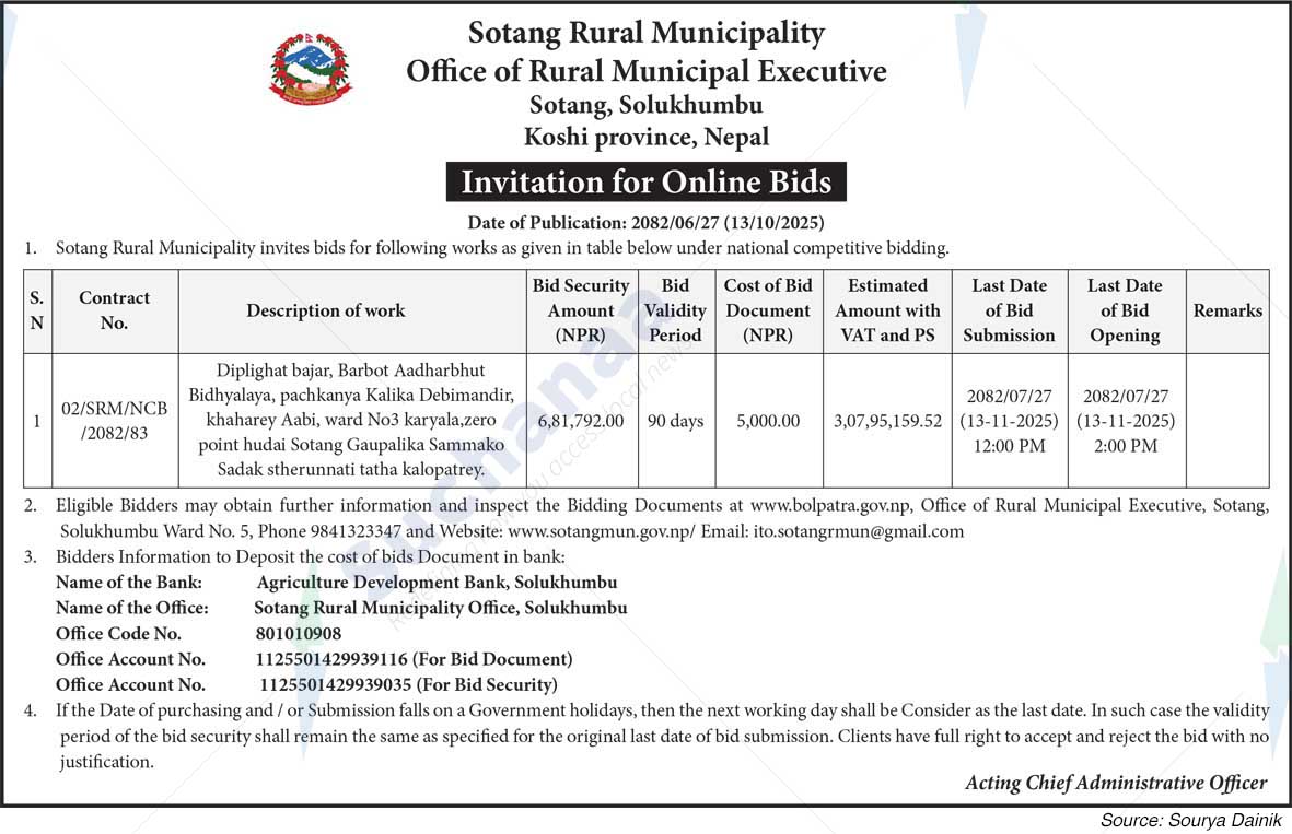 Sotang Rural Municipality