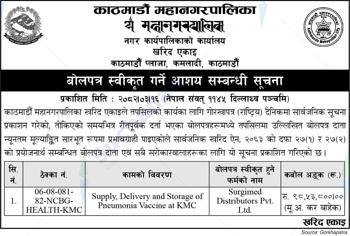 Kathmandu Metropolitan City