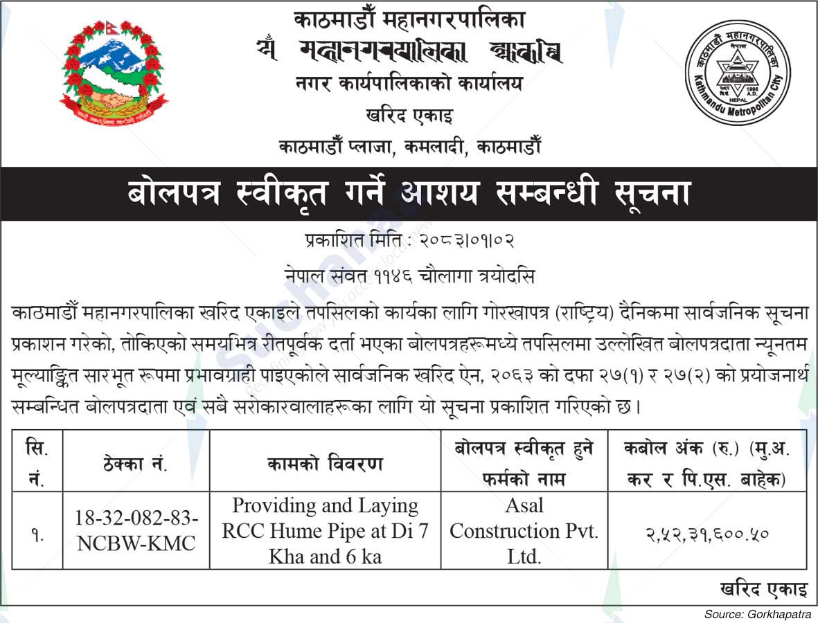 Kathmandu Metropolitan City