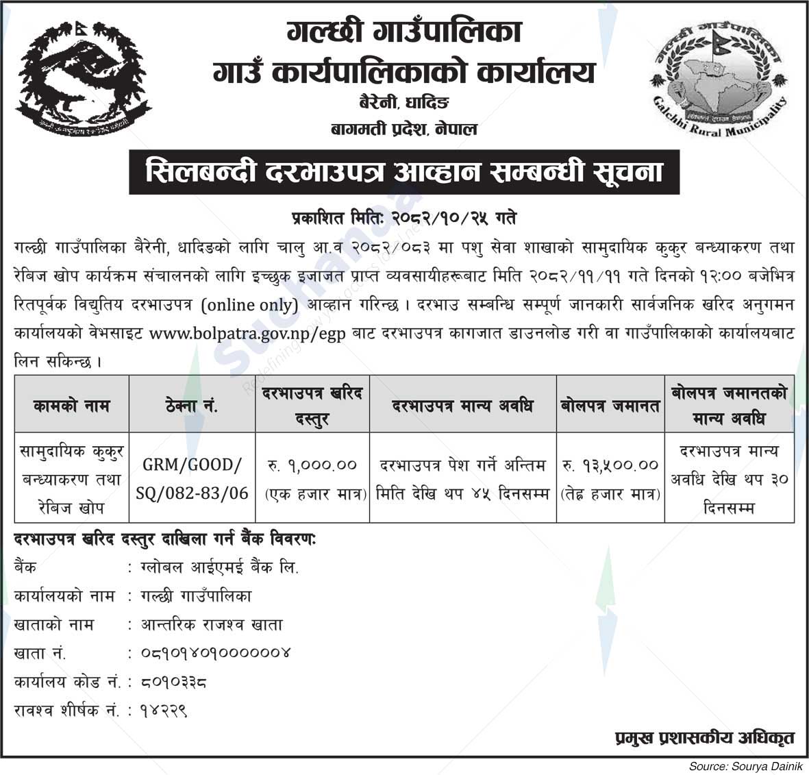 Galchhi Rural Municipality