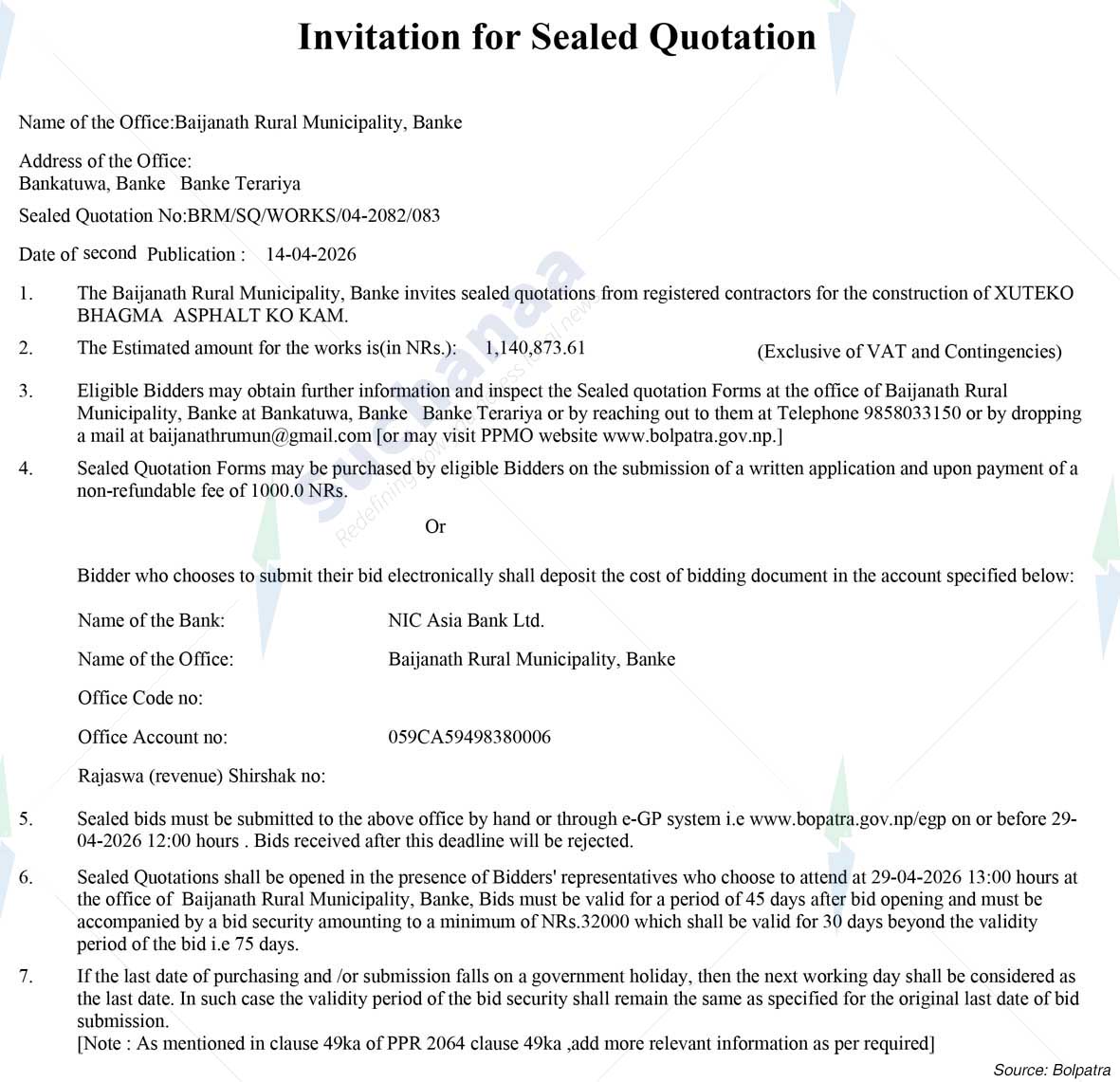 Baijanath Rural Municipality