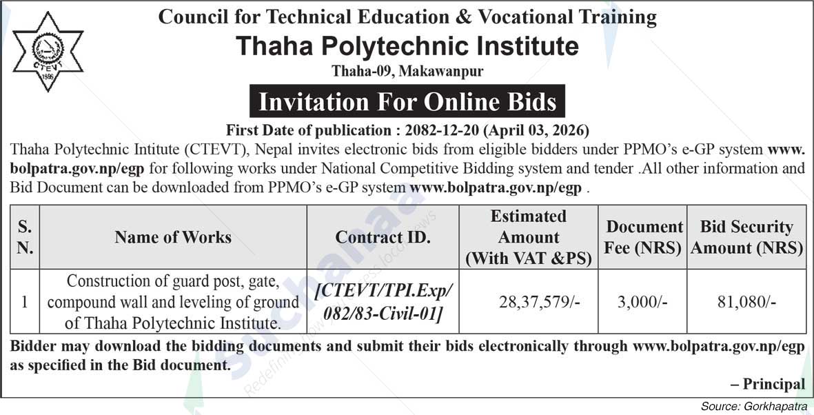 Thaha Polytechnic Institute, Makawanpur