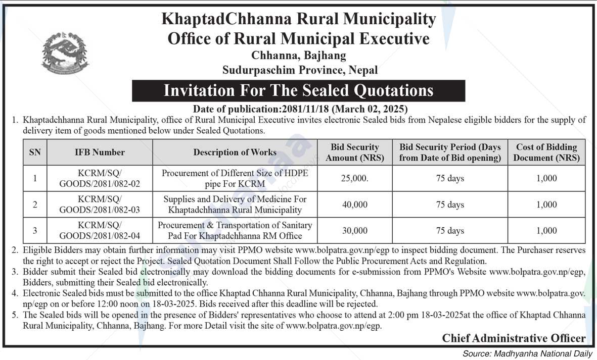 KhaptadChhanna Rural Municipality