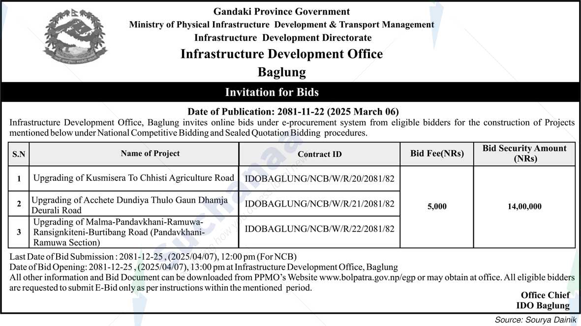 Infrastructure Development Office