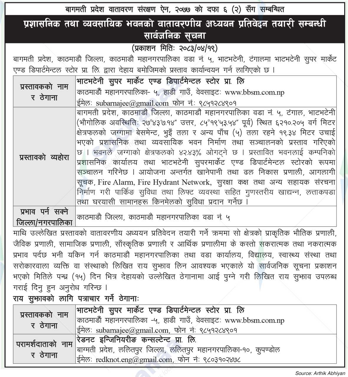 Bhatbhateni Super Market and Departmental Store Pvt. Ltd., Kathmandu