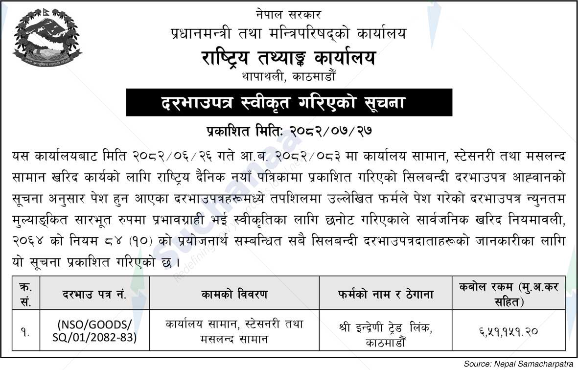 National Statistics Office