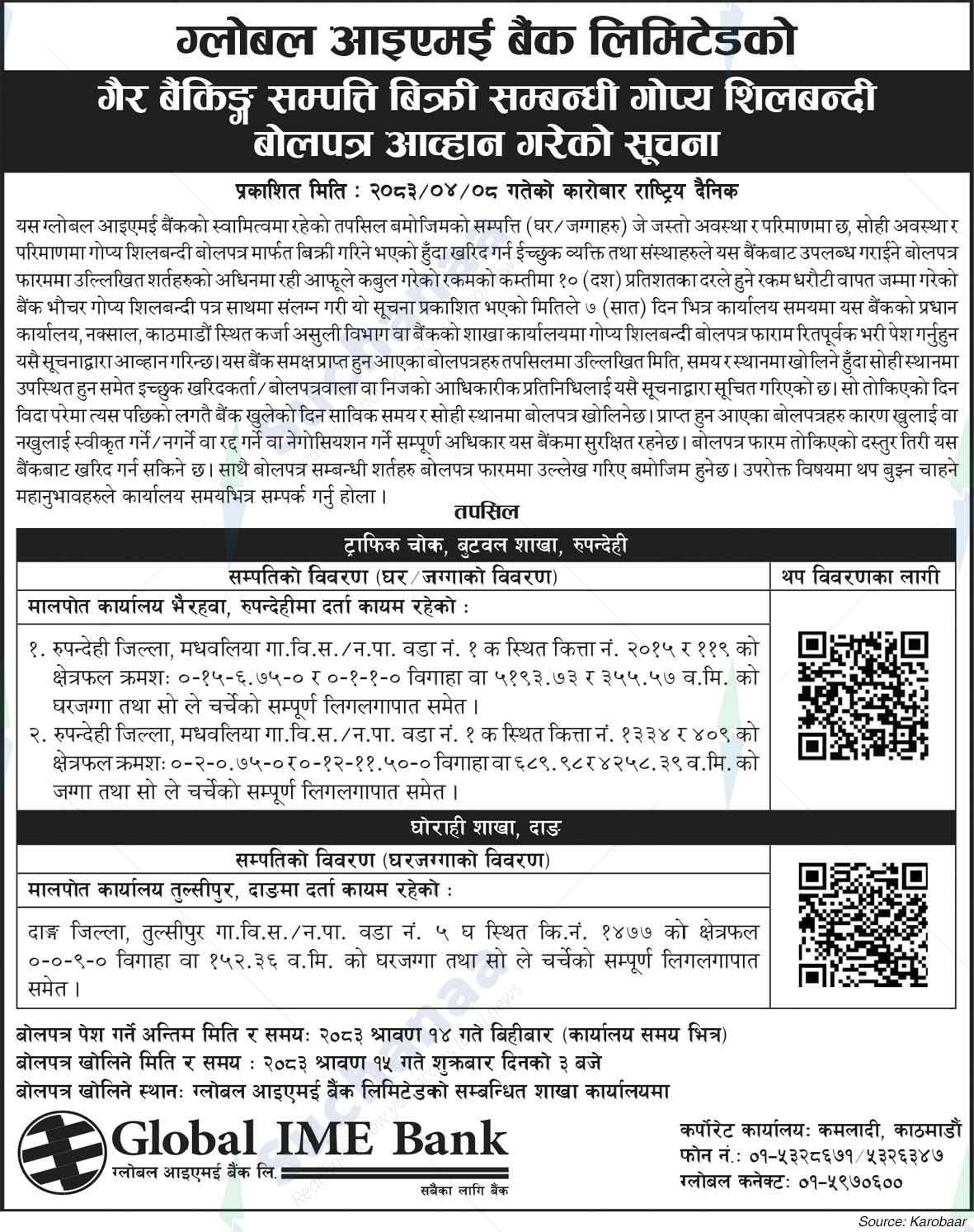 Global IME Bank Limited