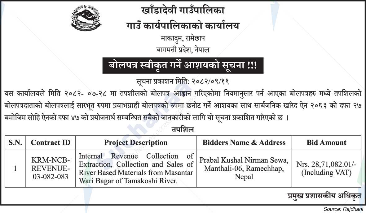 Khadadevi Rural Municipality