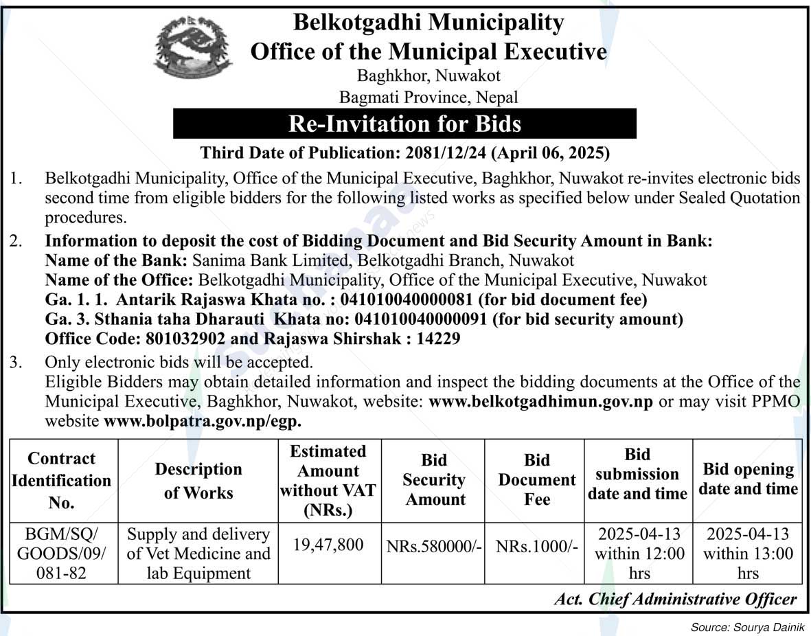 Belkotgadhi Municipality