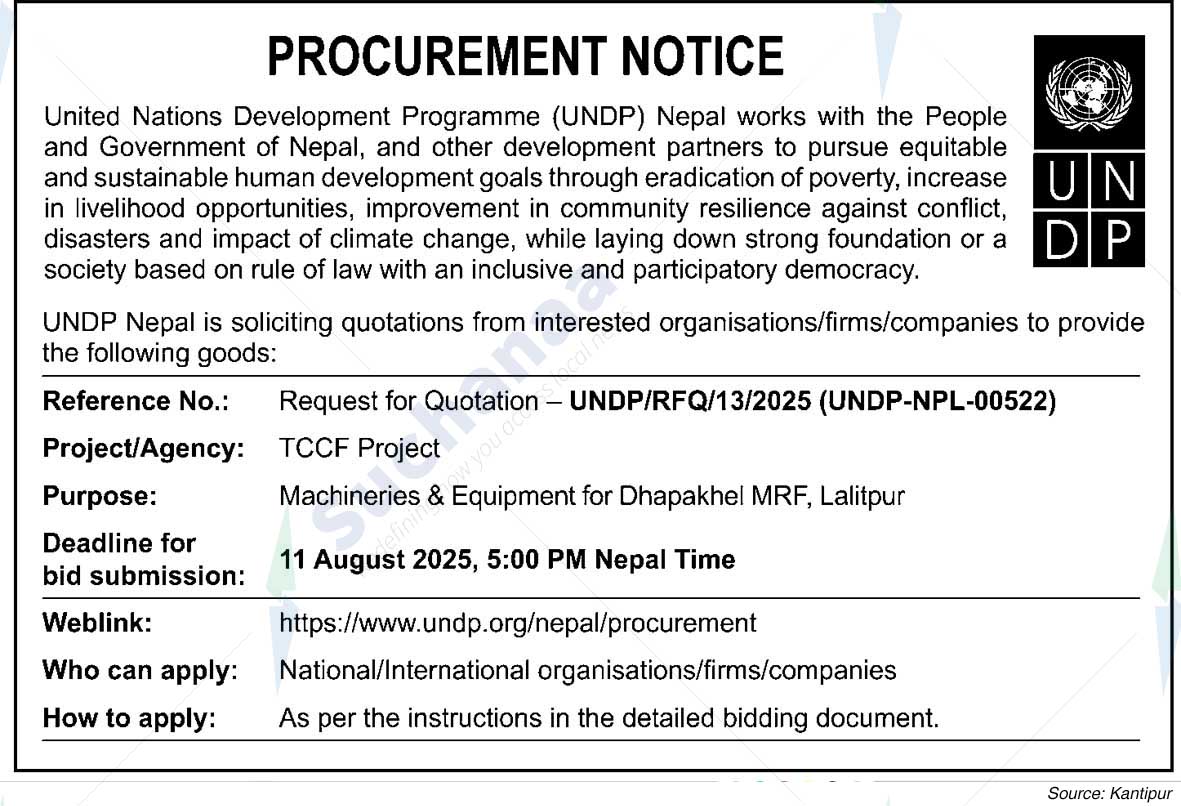 United Nations Development Programme (UNDP)
