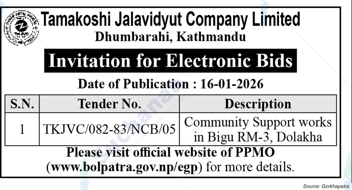 Tamakoshi Jalvidhyut Company Limited