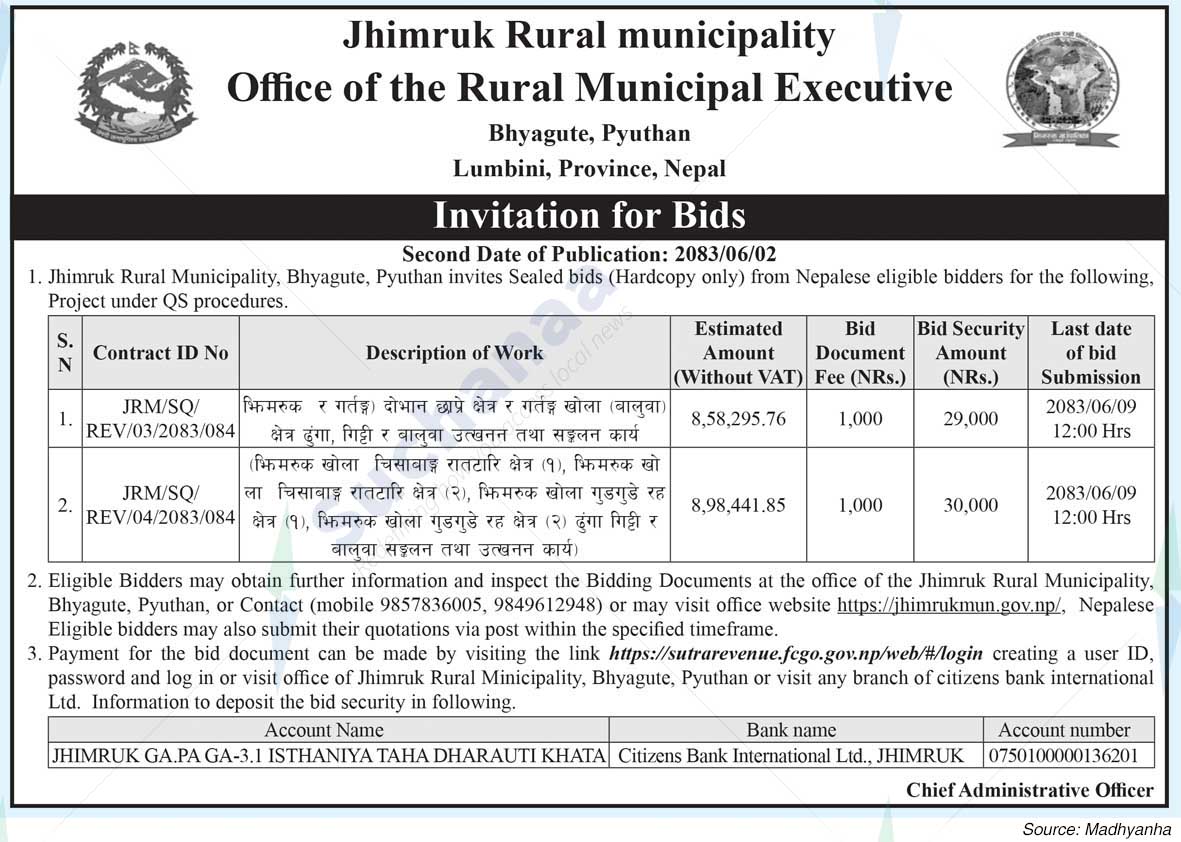 Jhimruk Rural Municipality