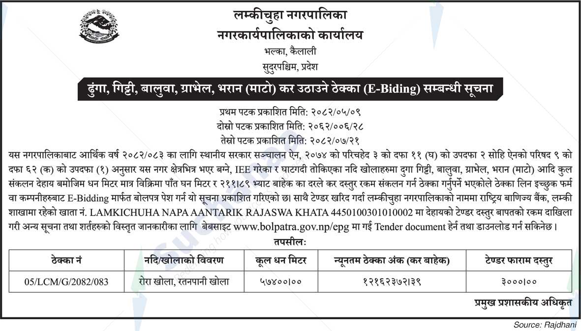 Lamkichuha Municipality