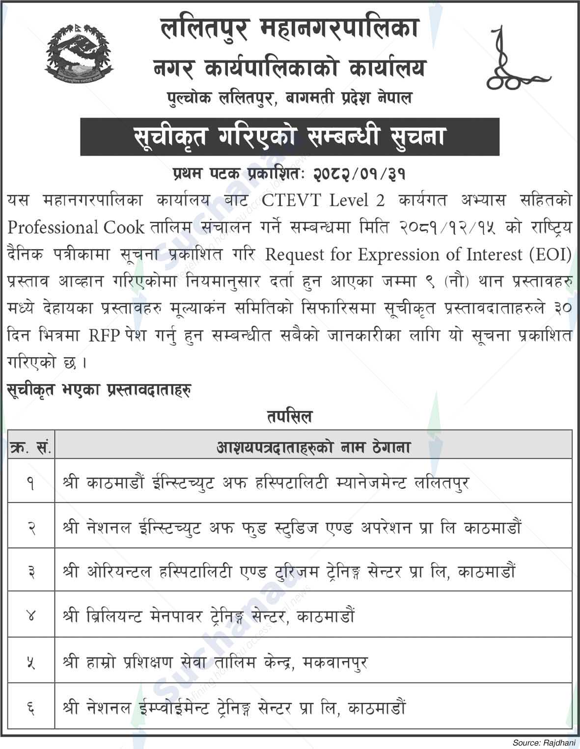 Lalitpur Metropolitan City