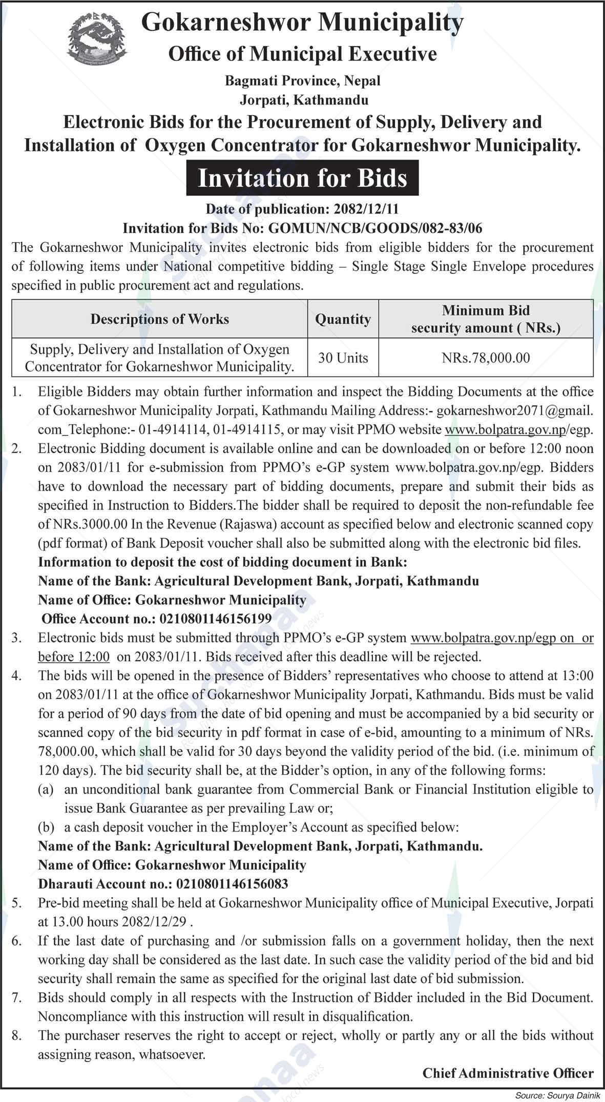Gokarneshwor Municipality