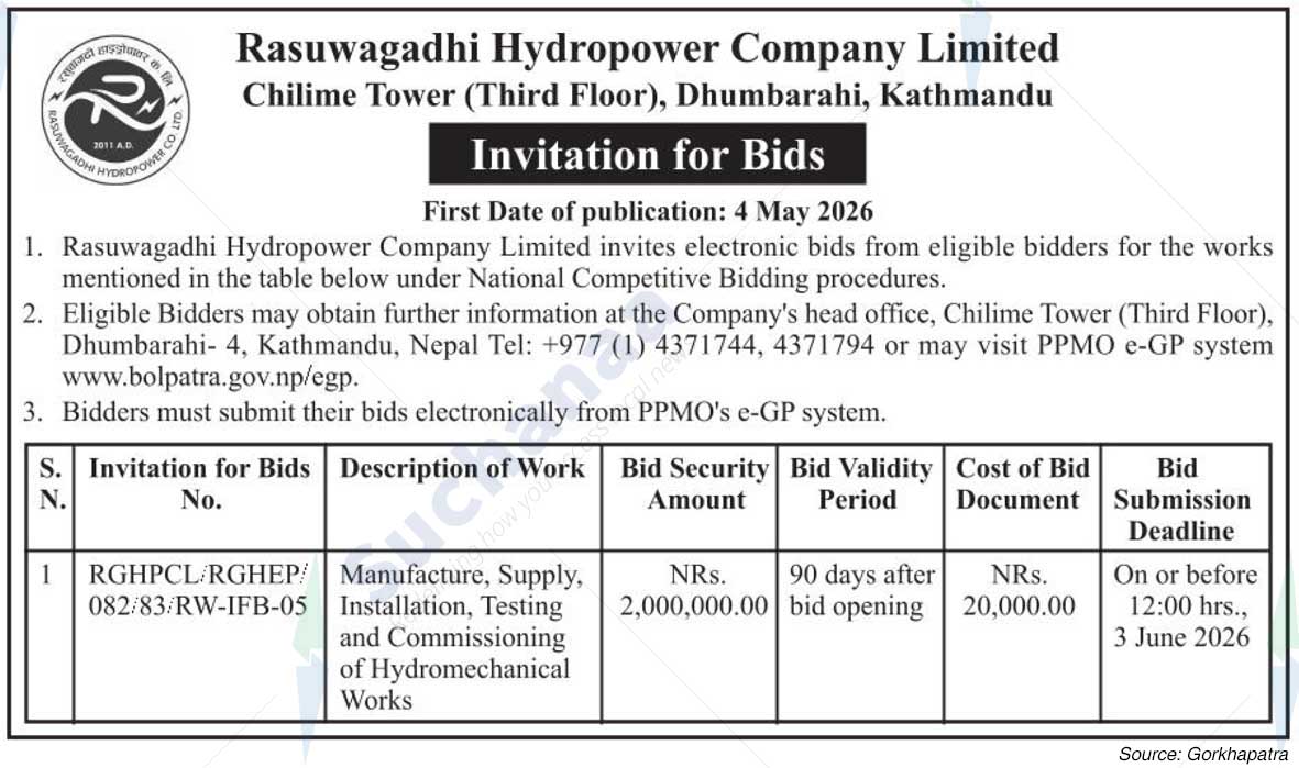 Rasuwagadhi Hydropower Company Limited
