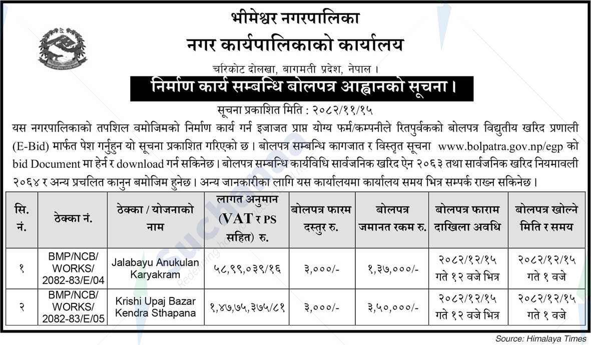Bhimeswor Municipality