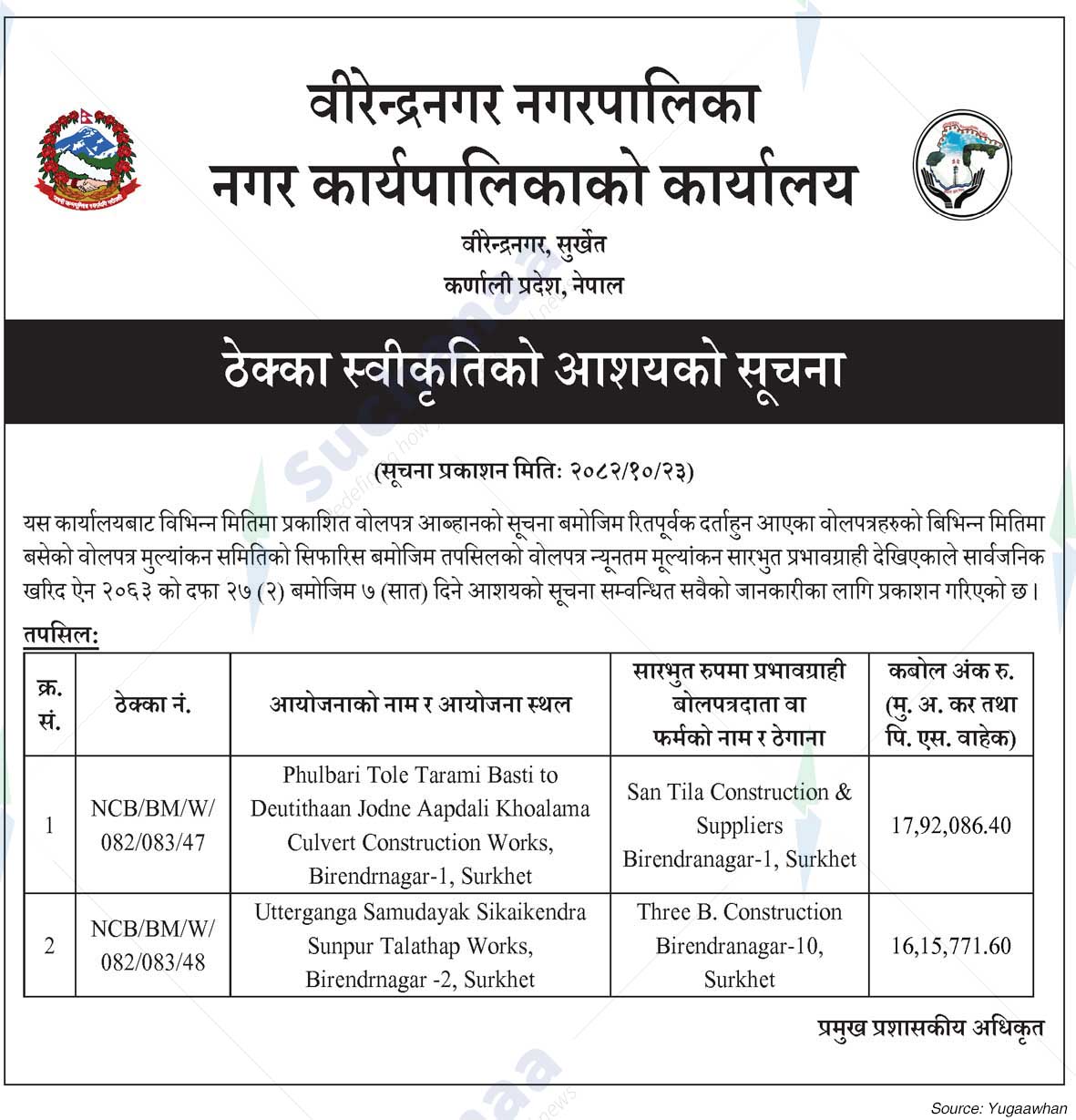 Birendranagar Municipality