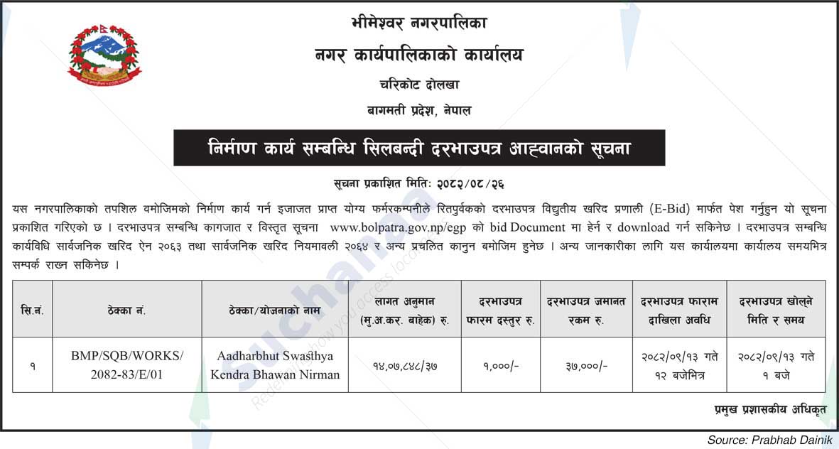 Bhimeswor Municipality