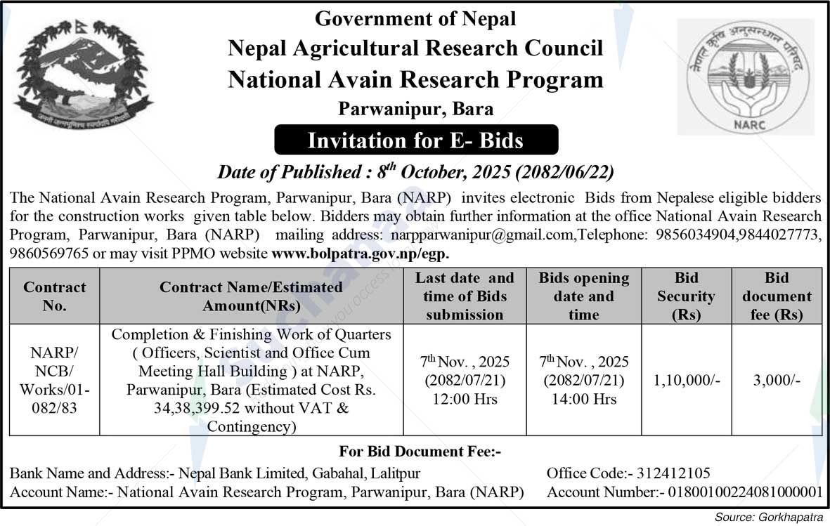 National Avain Research Program