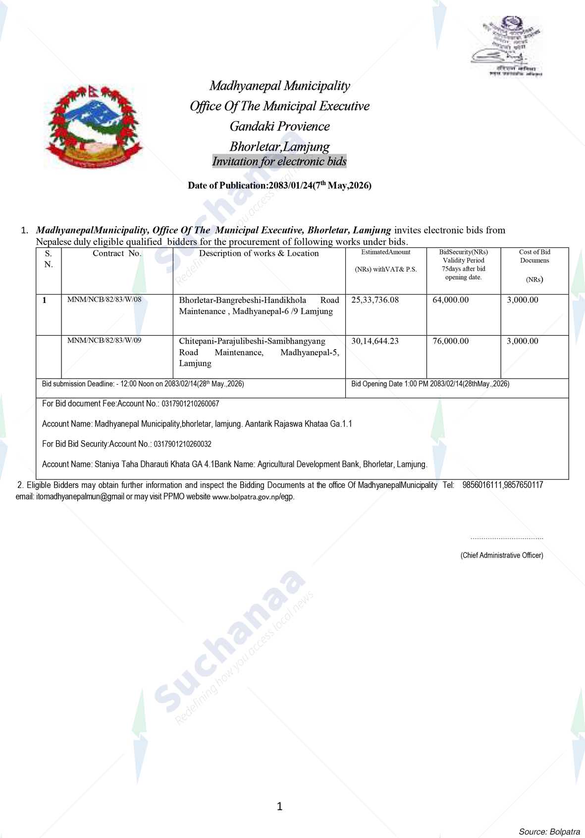 Madhyanepal Municipality