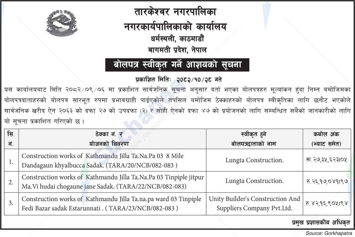 Tarkeshwor Municipality
