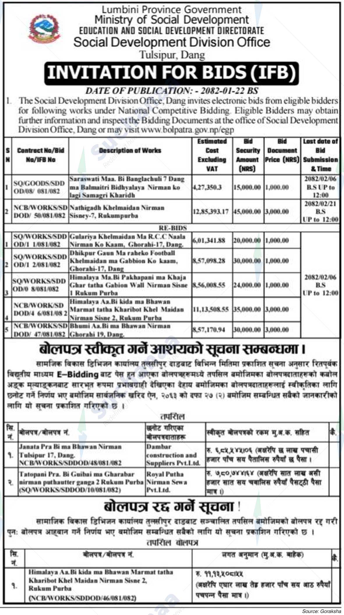 Social Development Division Office