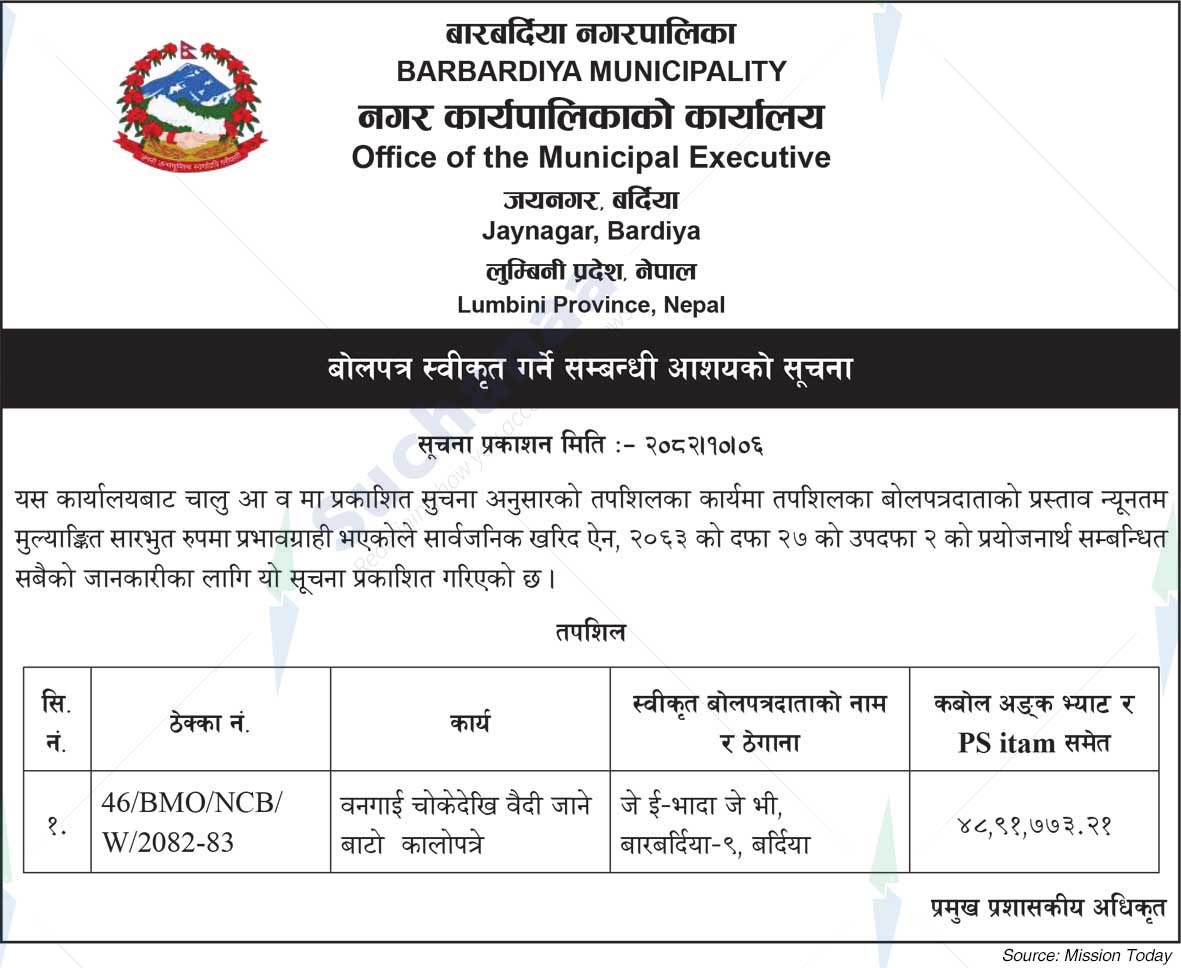 Barbardiya Municipality