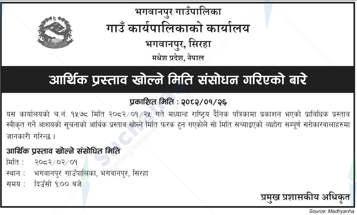 Bhagwanpur Rural Municipality