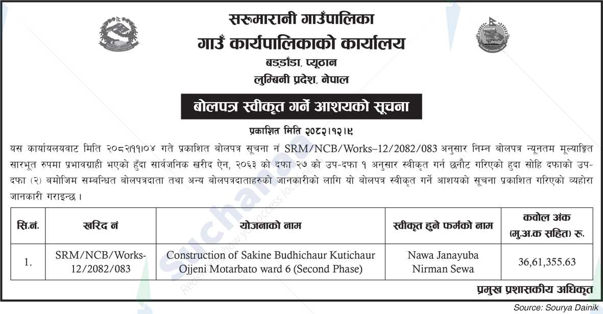 Sarumarani Rural Municipality