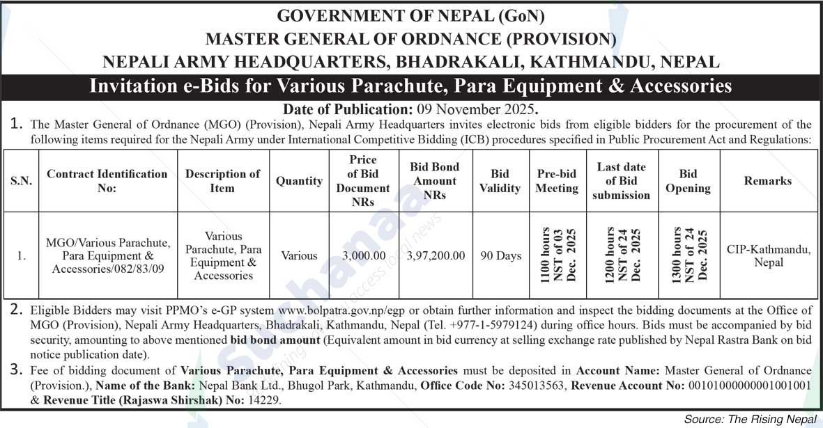 Nepali Army Headquarters, Bhadrakali, Kathmandu, Nepal