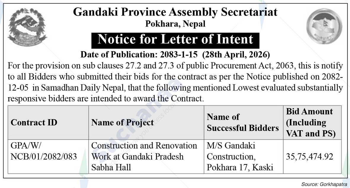 Province Assembly Secretariat, Pokhara, Kaski
