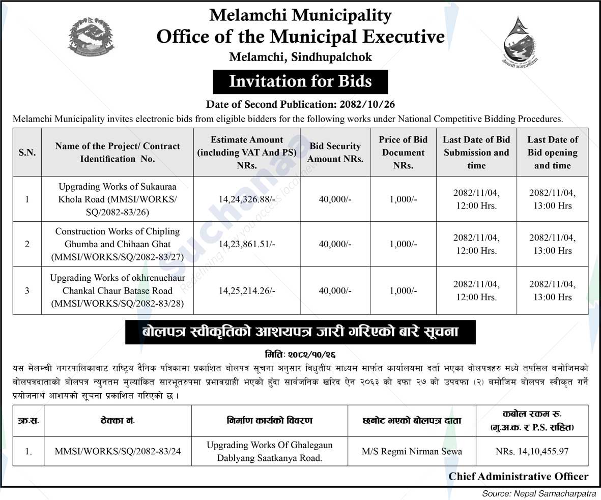Melamchi Municipality