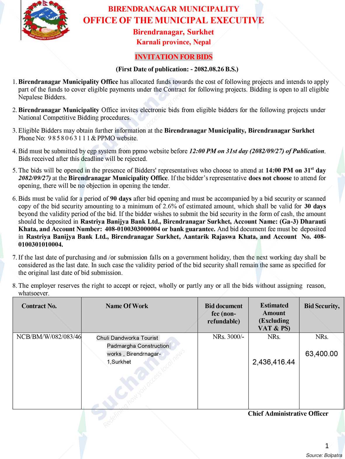 Birendranagar Municipality
