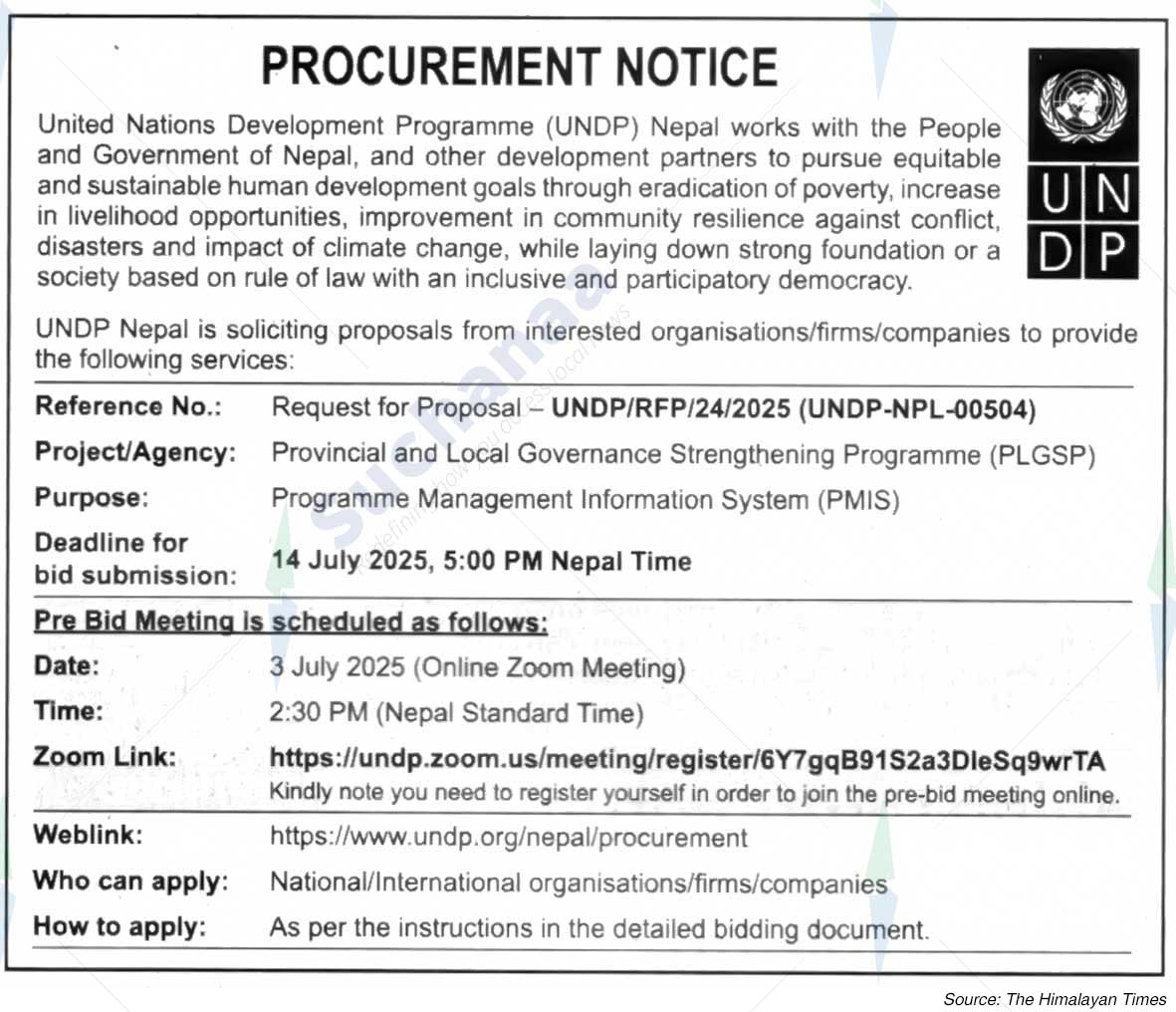 United Nations Development Programme (UNDP)