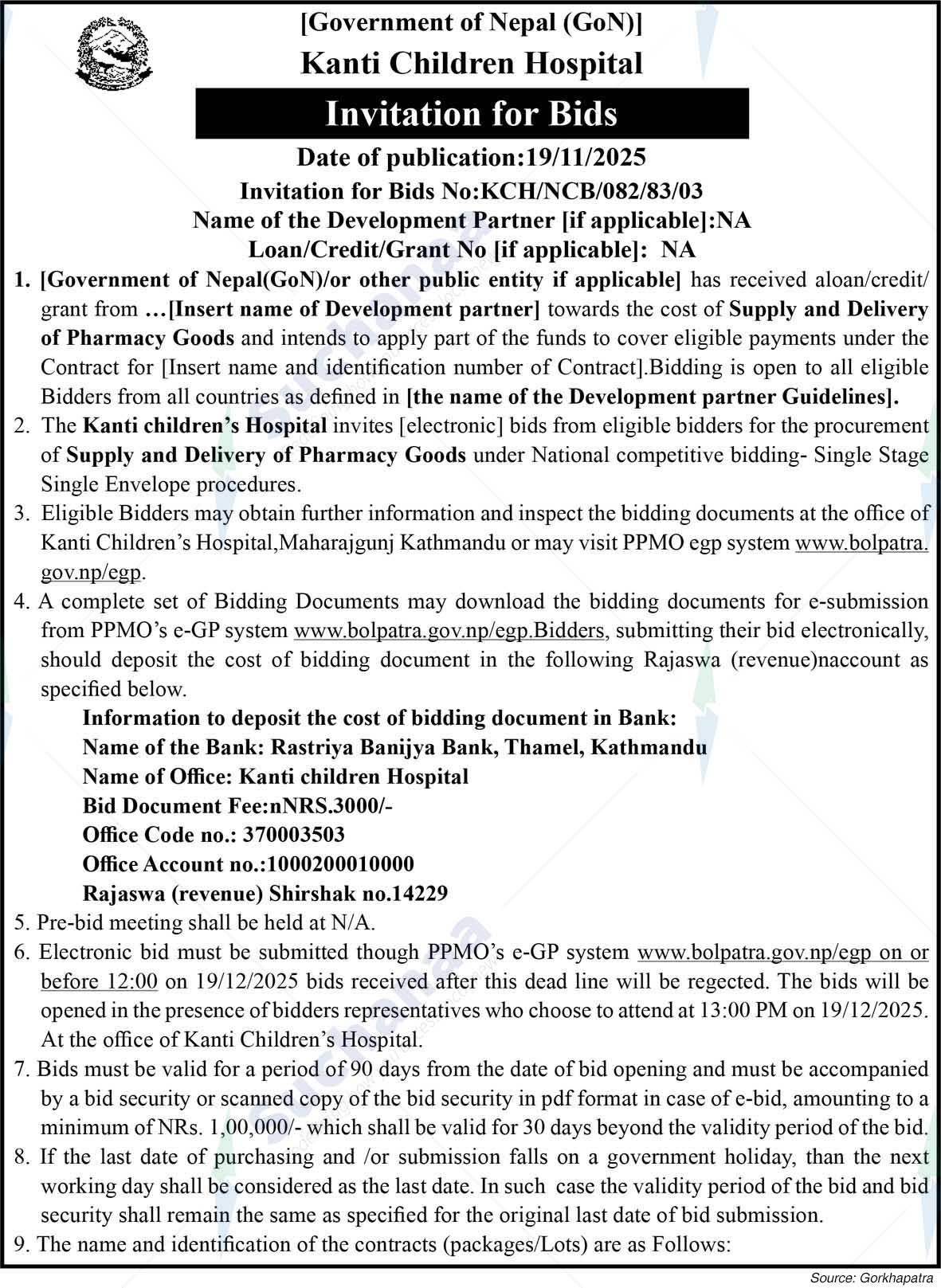 Kanti Children Hospital